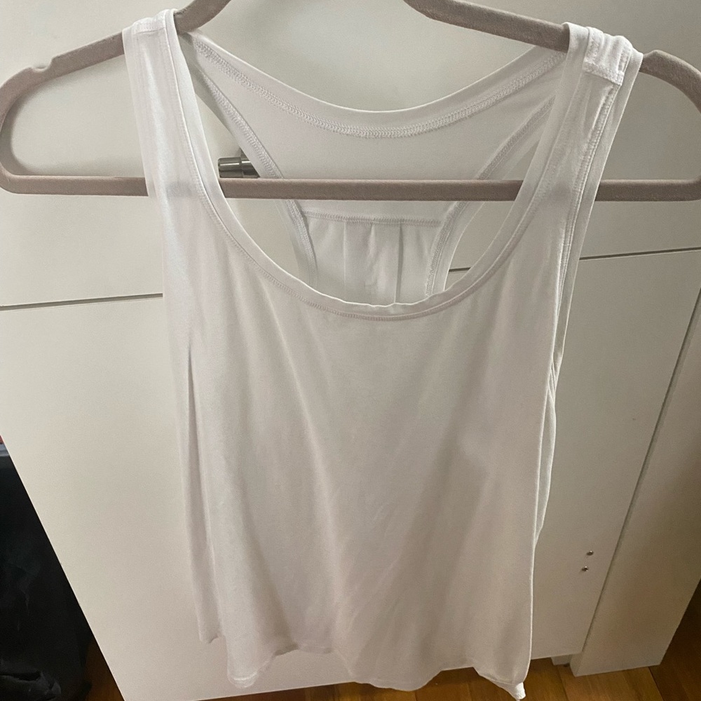 Lululemon  racer back tank top white